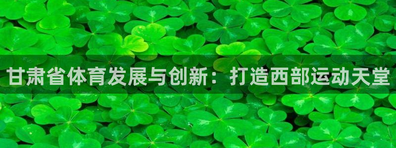 甘肃省体育发展与创新：打造西部运动天堂